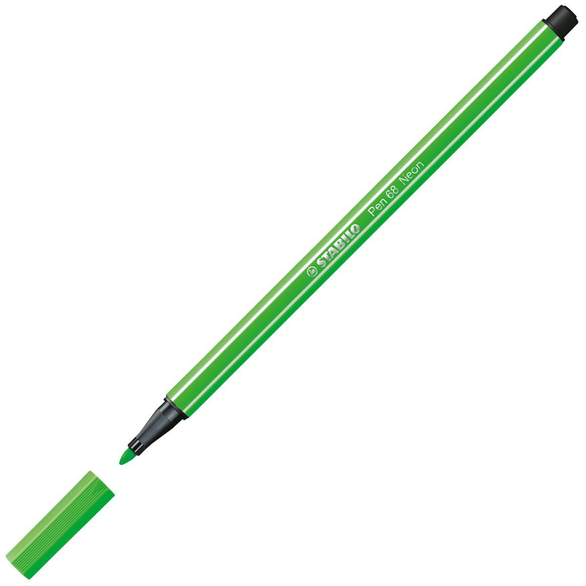 Premium-Filzstift - STABILO Pen 68 - Einzelstift - neongrün