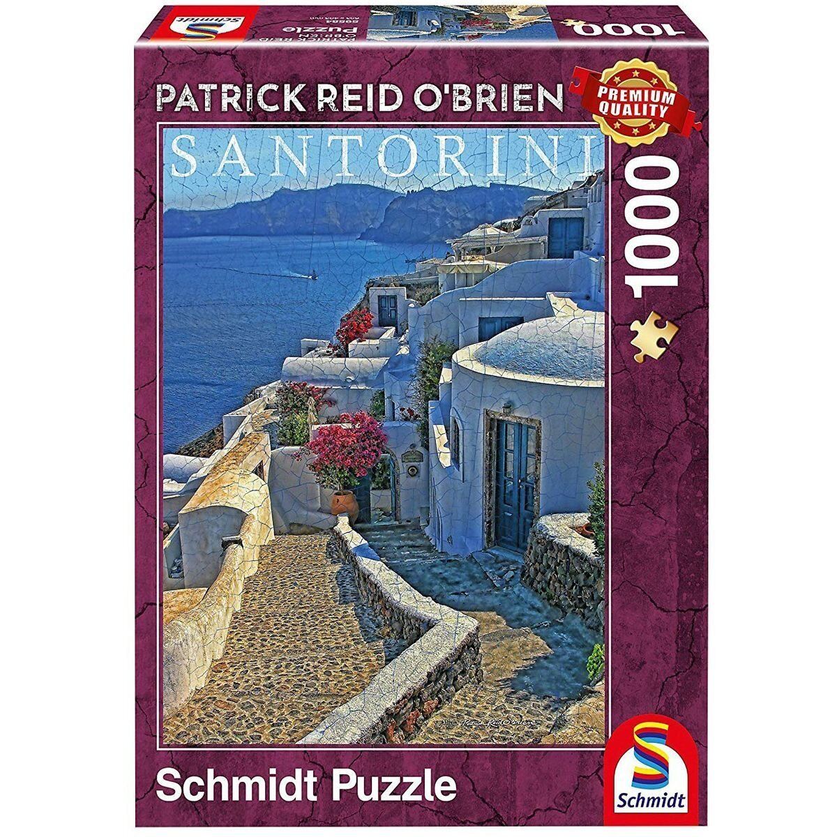 Puzzle 1000 Patrick Reid O'Brien Santorini