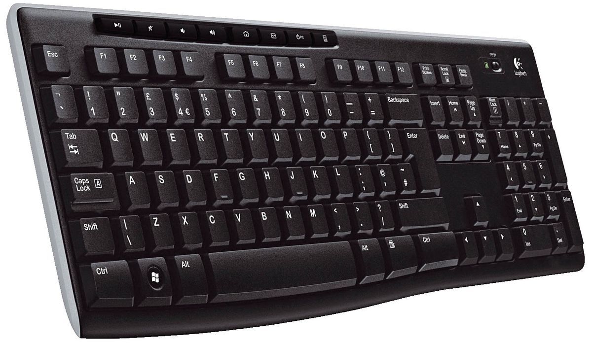 Tastatur K270 - USB, kabellos
