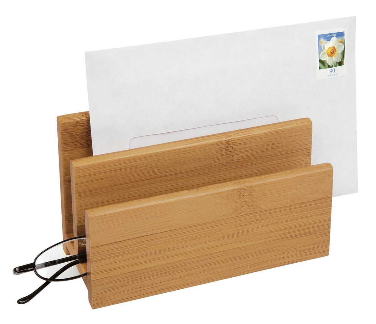 Briefständer - Bambus