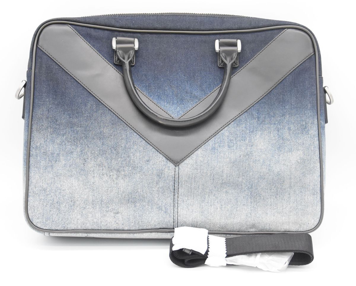 Tasche - Briefcase 'MR. V ZIPPER / MR. V-BRIEF X04214', Blue Degradè