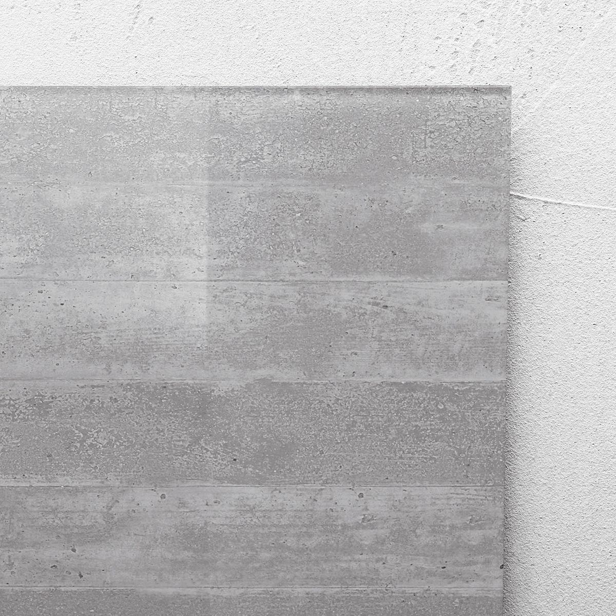 Glas-Magnetboard Artverum - Design Sichtbeton, 48 x 48 cm