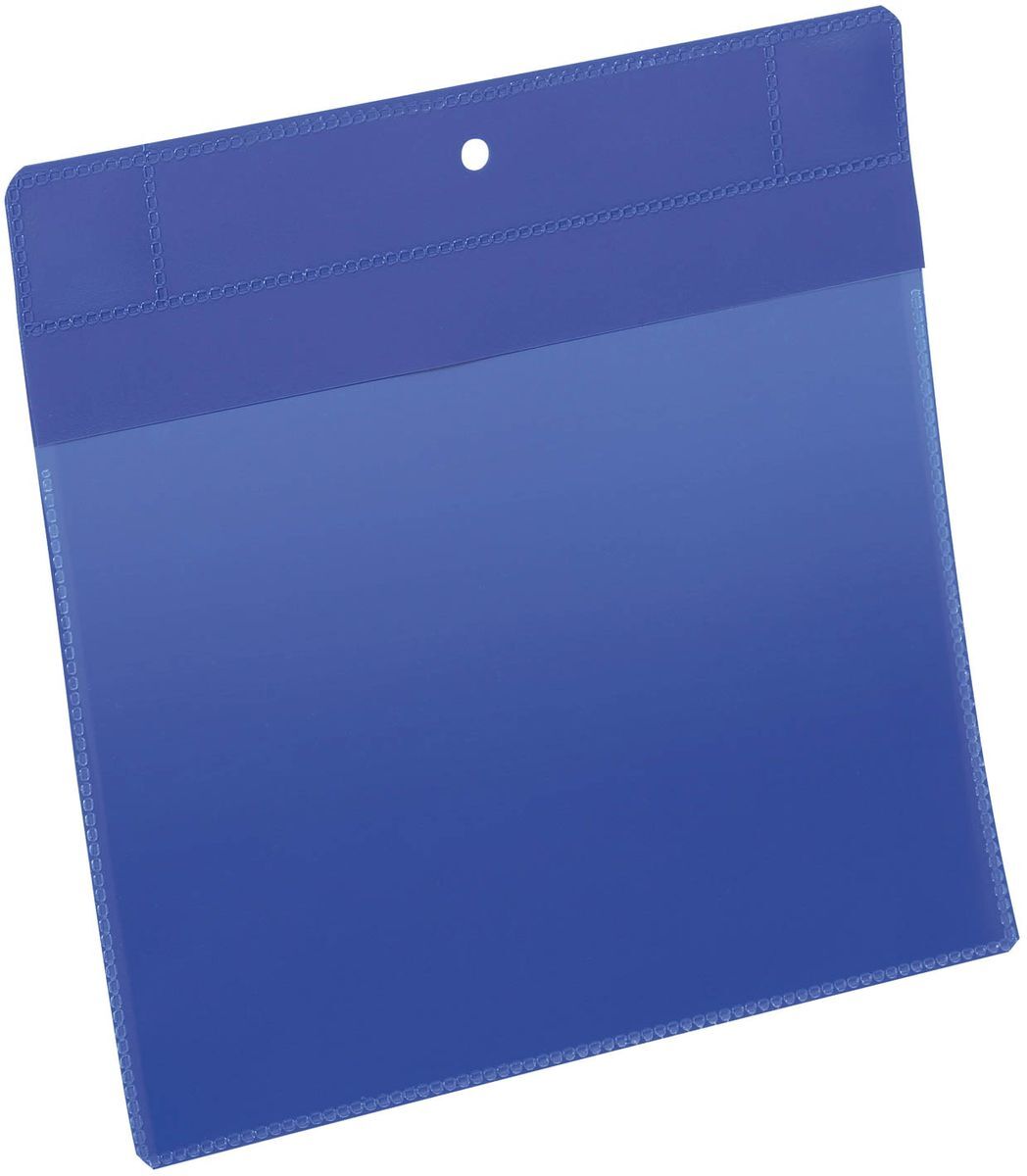 Kennzeichnungstasche - magnetisch, A5 quer, PP, dokumentenecht, dunkelblau, 10 Stück