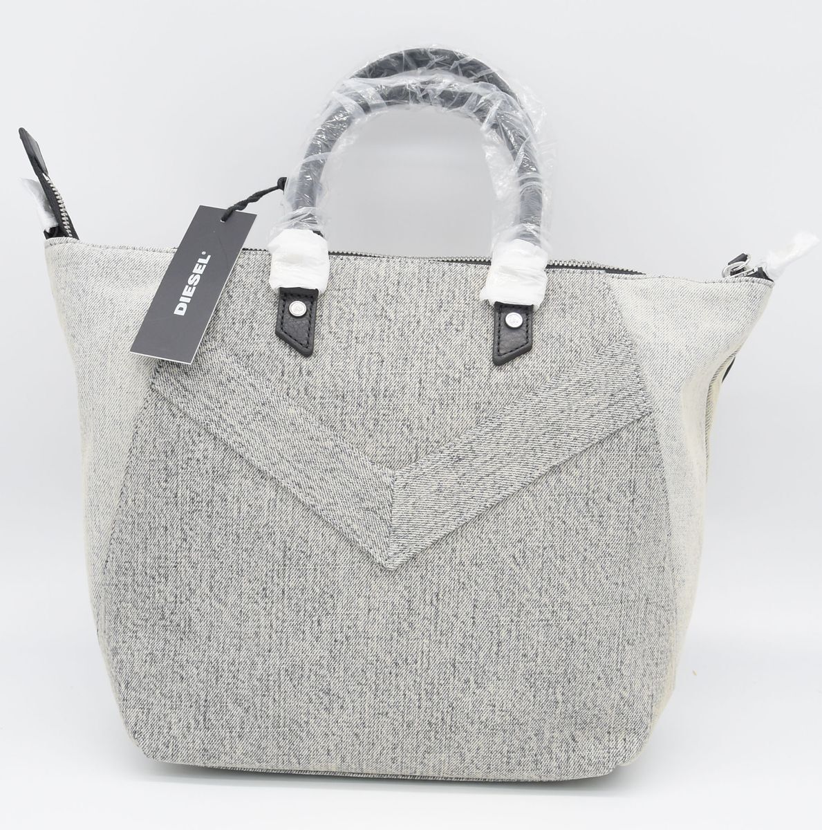 Tasche - Shopping Bag 'LE-ZIPPER / LE-NINNA X04827', Grau Denim