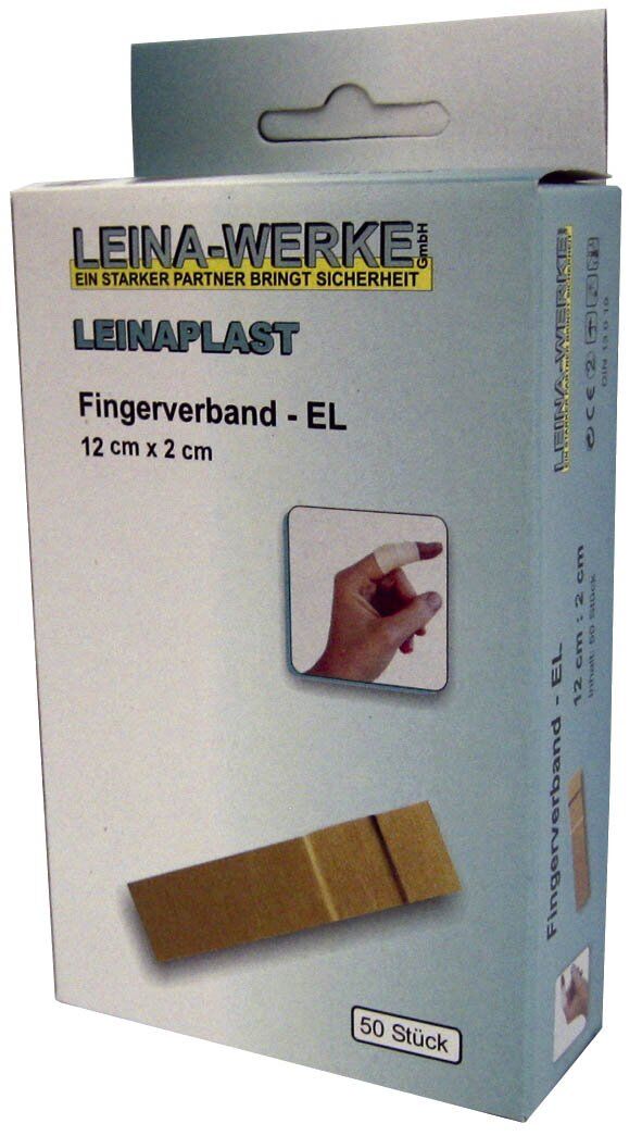 Fingerverband - 50 Stück lose, 12 cm x 2 cm elastisch