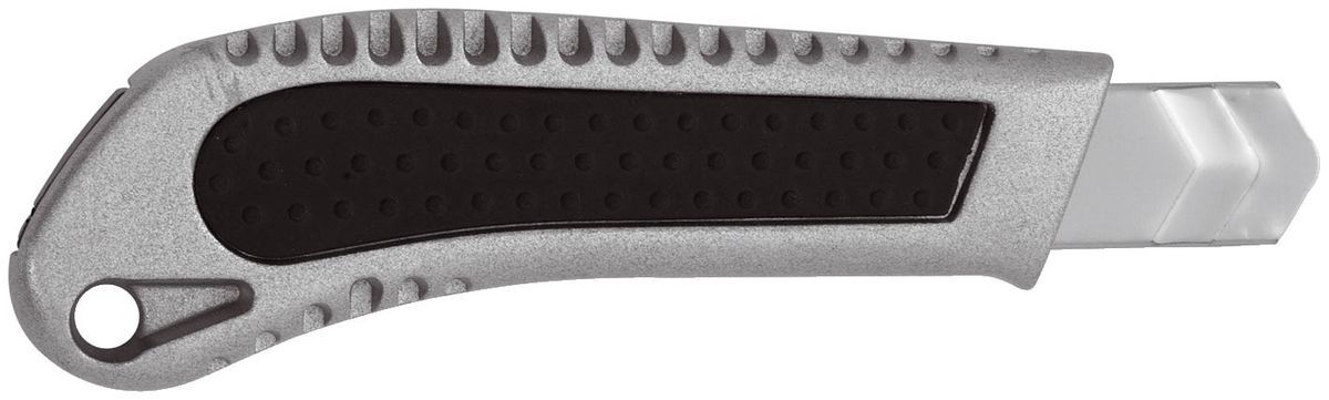 Cutter "Aluminium Alloy" Klinge 18mm, silber/schwarz