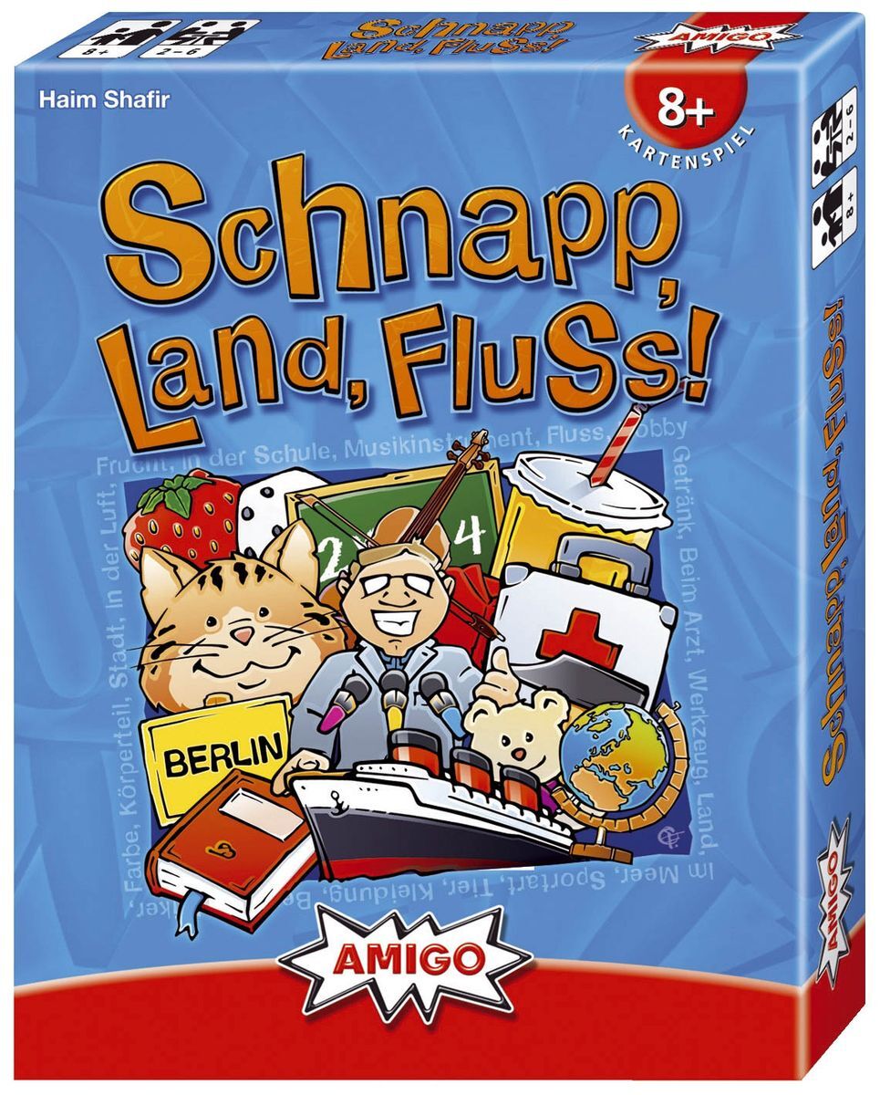 Kartenspiel - Schnapp, Land, Fluss