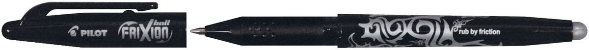 Tintenroller FriXion Ball 0.7 - 0,4 mm, schwarz, radierbar