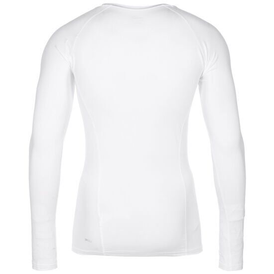 Long Sleeve T-Shirt Train Compression, Weiß
