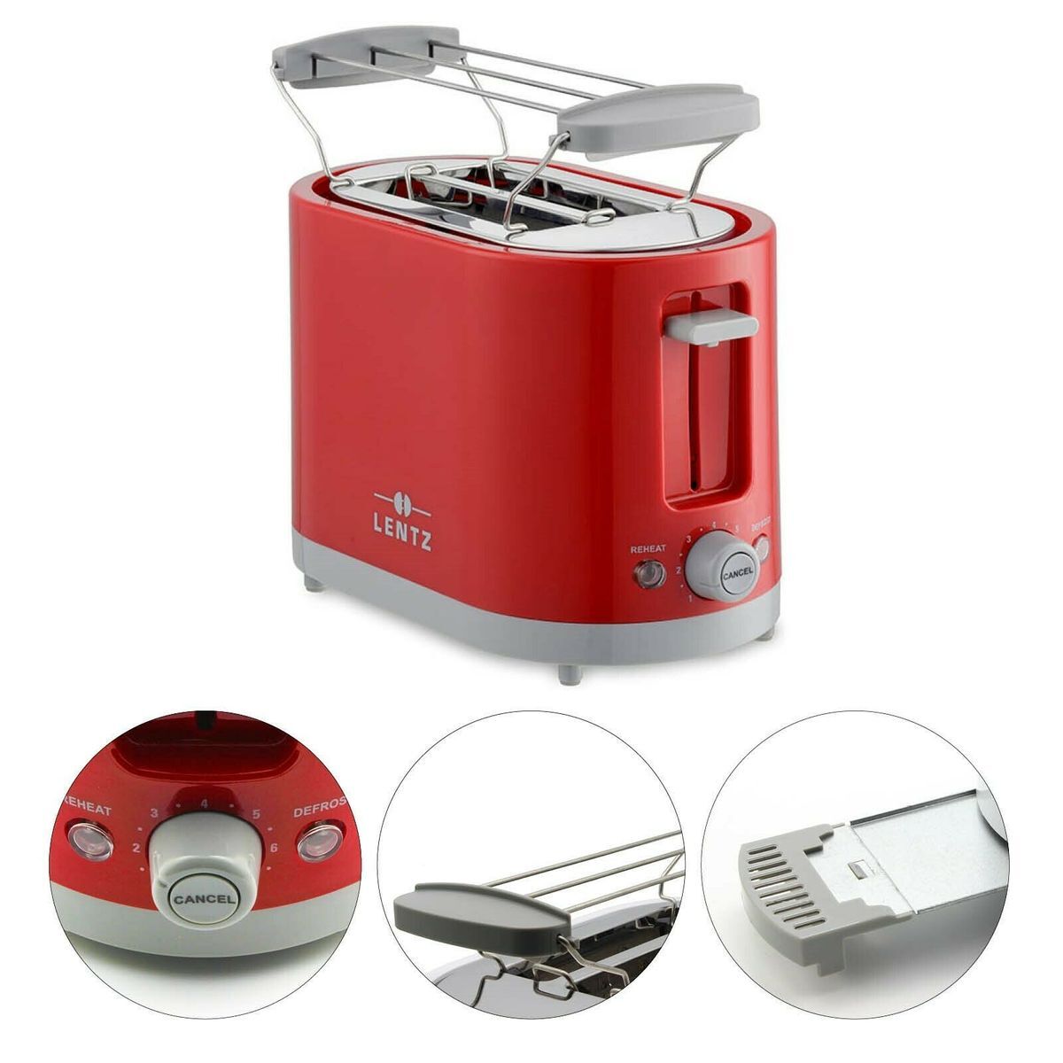Toaster 2-Scheiben 650-750 Watt