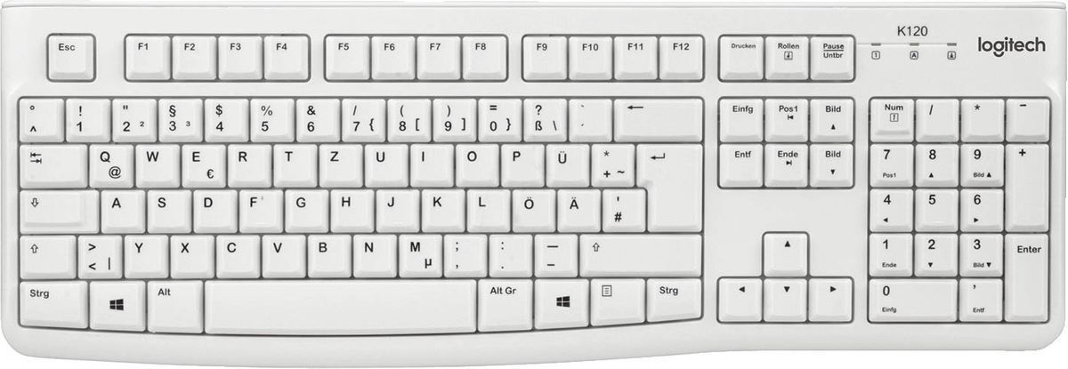 Keyboard K120 for Business - USB, weiß