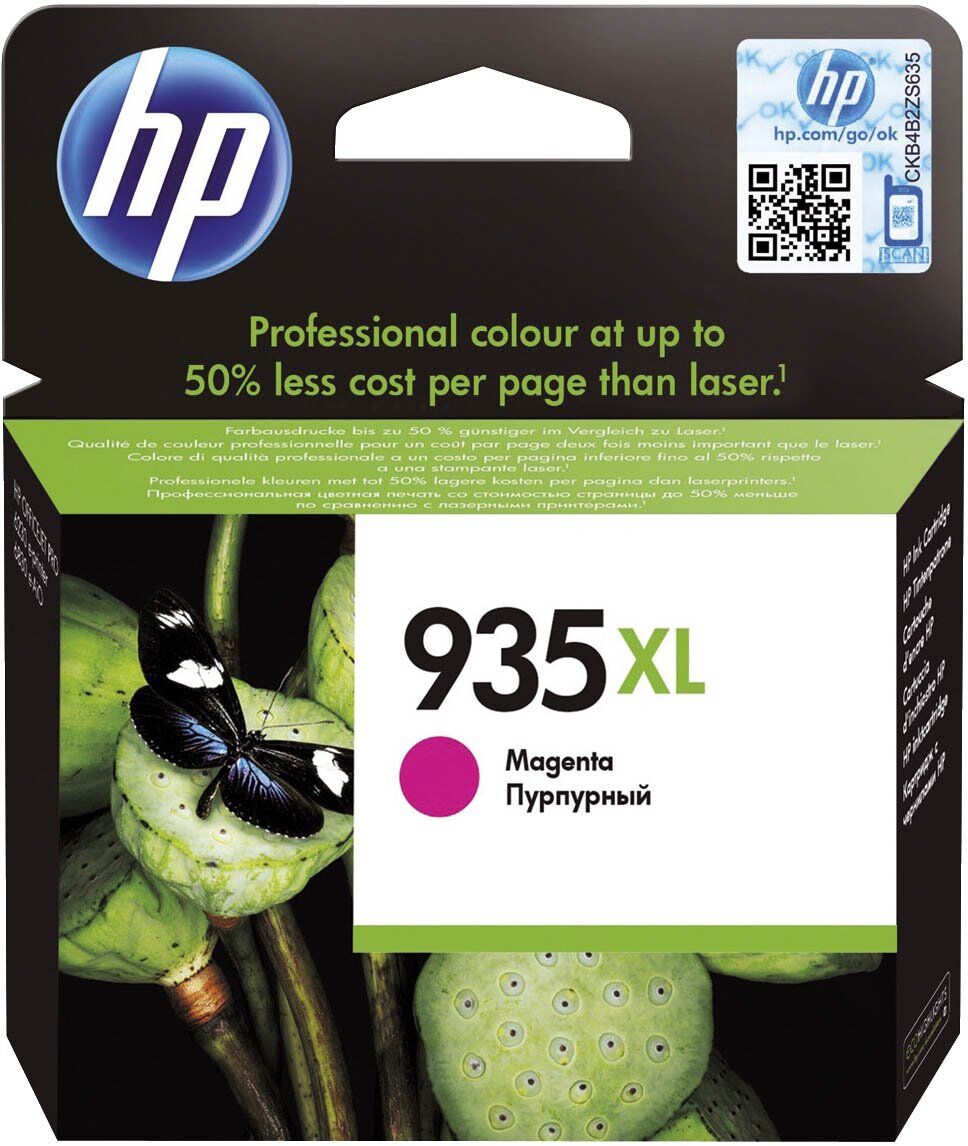 Original HP Tintenpatrone magenta (C2P25AE,C2P25AE#BGX,C2P25AE#BGY,935XL,935XLM,935XLMAGENTA,NO935XL,NO935XLM,NO935XLMAG