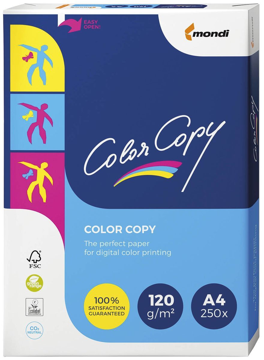 ColorCopy® - A4, 120 g/qm, weiß, 250 Blatt