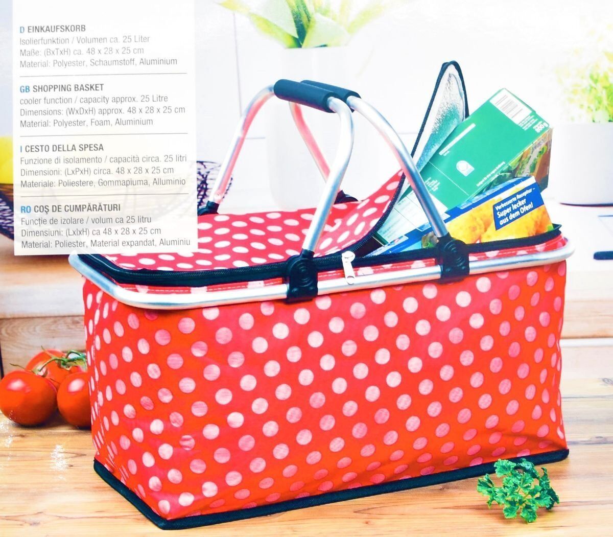 Einkaufskorb / Kühltasche 48 x 28 x 25cm