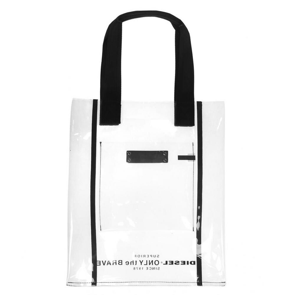 Tasche - Shopping Bag 'GHOST BILLBOARD / F-GHOST SHOP X05525', Transparent