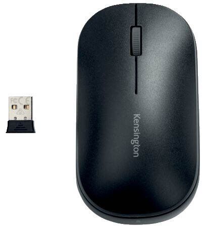 Maus SureTrack Wireless mit Bluetooth & Nano-USB-Empfänger, schwarz