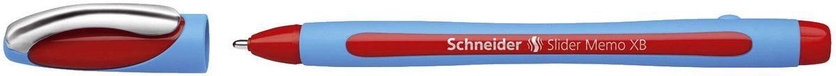 Kugelschreiber Slider Memo XB - 0,7 mm, rot