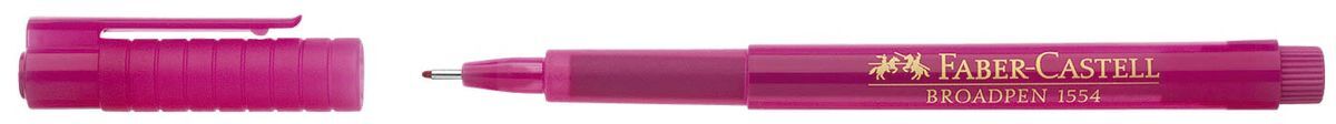 Fineliner BROADPEN 1554 - 0,8 mm, pink (dokumentenecht)