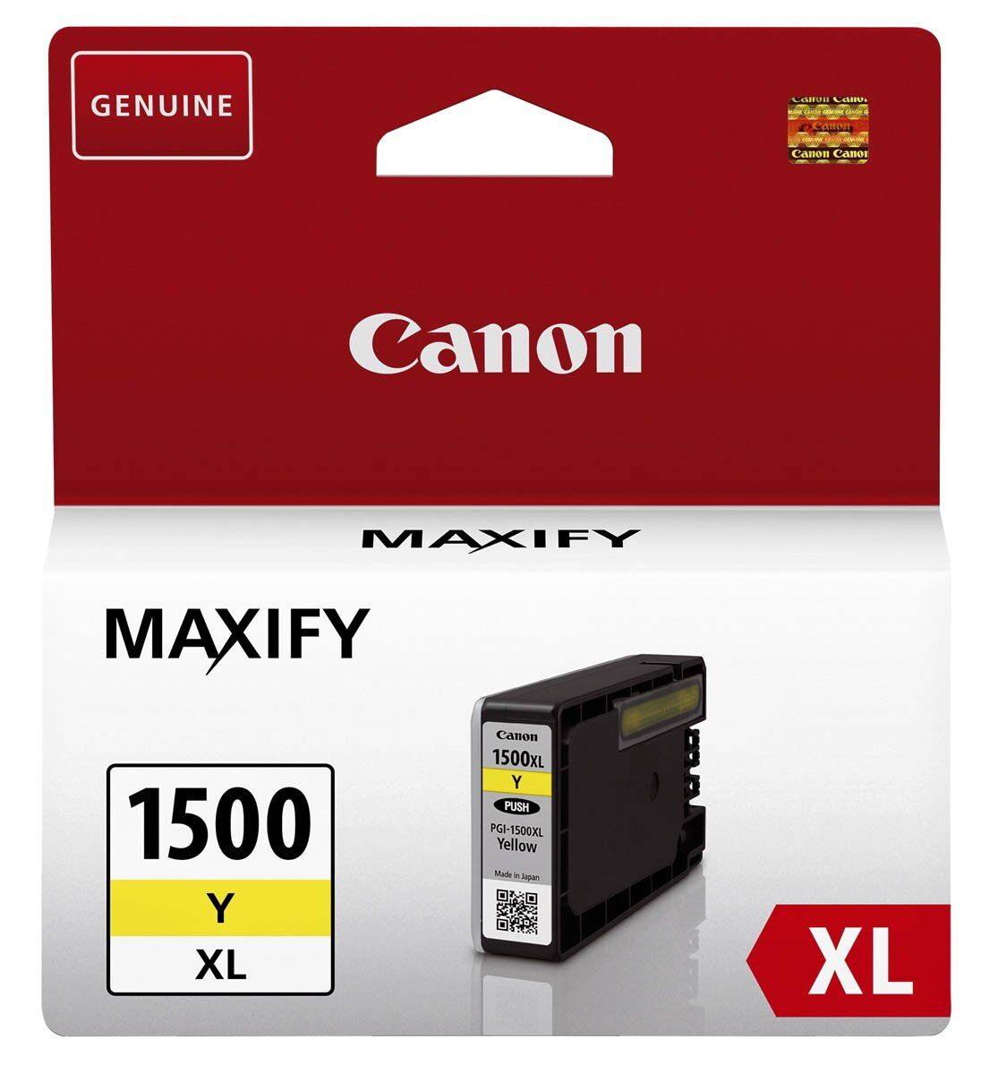 Original Canon Tintenpatrone gelb (9195B001,PGI-1500XLY,PGI-1500YXL)