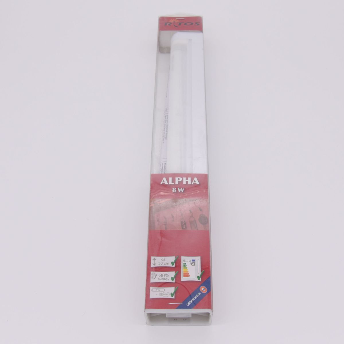 Unterbauleuchte ALPHA, Möbelleuchte, Lichtleiste / 8W, 359mm