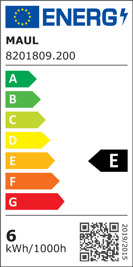 LED-Tischleuchte MAULjazzy dimmbar, 24 warmweiße LEDs, schwarz