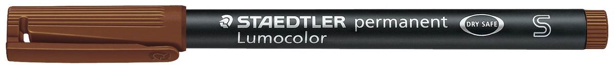 Feinschreiber Universalstift Lumocolor® - permanent, S, braun