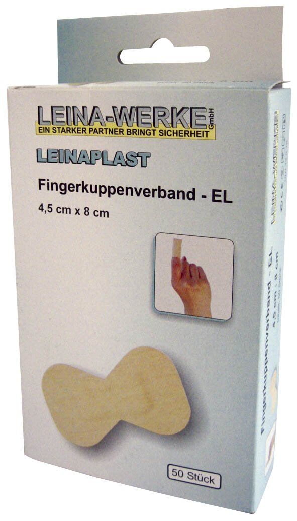 Fingerkuppenverband - 50 Stück lose, 4,5 cm x 8 cm elastisch