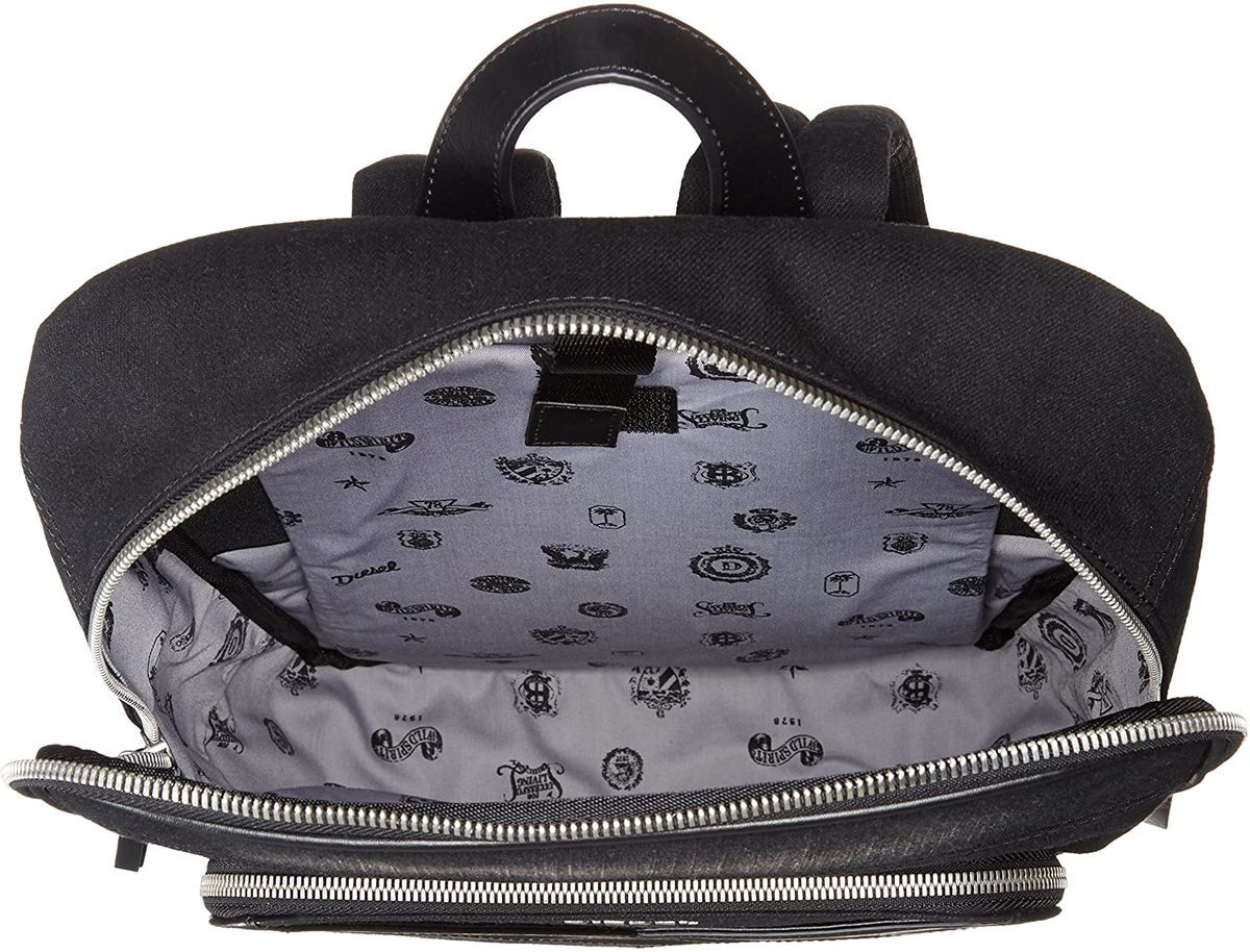 Tasche - Backpack 'MR. V ZIPPER / MR. V-BACK X04213', Grau/Schwarz