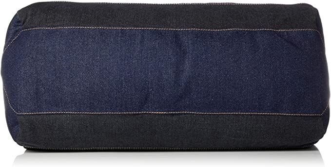 Tasche - Travel Bag 'THISBAGISNOTATOY / D-THISBAG X06093', Schwarz / Blau Denim