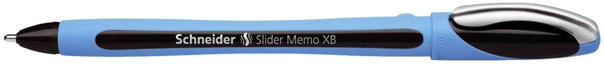 Kugelschreiber Slider Memo XB - 0,7 mm, schwarz (dokumentenecht)