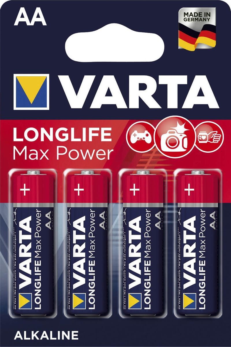 Batterien LONGLIFE Max Power - Mignon/LR6/AA, 1,5 V