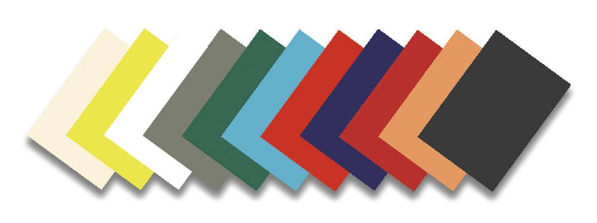 Deckblätter - Lederstruktur, A4, rot, 100 Stück