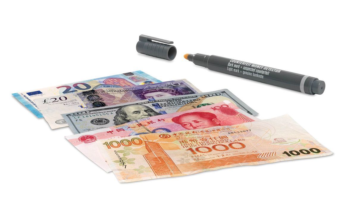 30 Falschgeld-Stift  im Blister