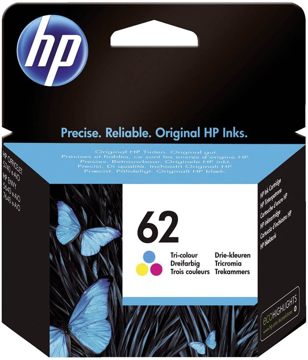 Original HP Druckkopfpatrone color (C2P06AE,C2P06AE#UUS,62,62C,62COLOR,NO62,NO62C,NO62COLOR)