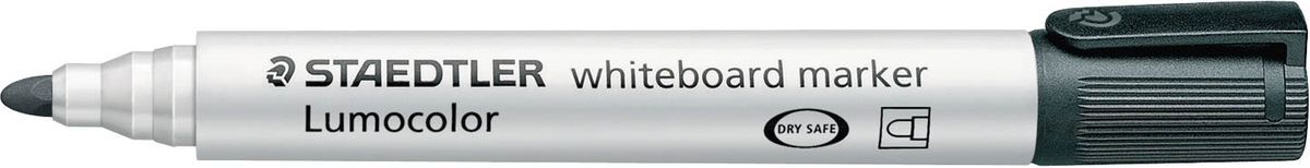 Lumocolor® 351 whiteboard marker - Rundspitze, schwarz