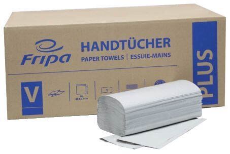 Handtücher Plus - Zick-Zack-Falzung, 1-lagig, recycling, 20 x 250 Blatt