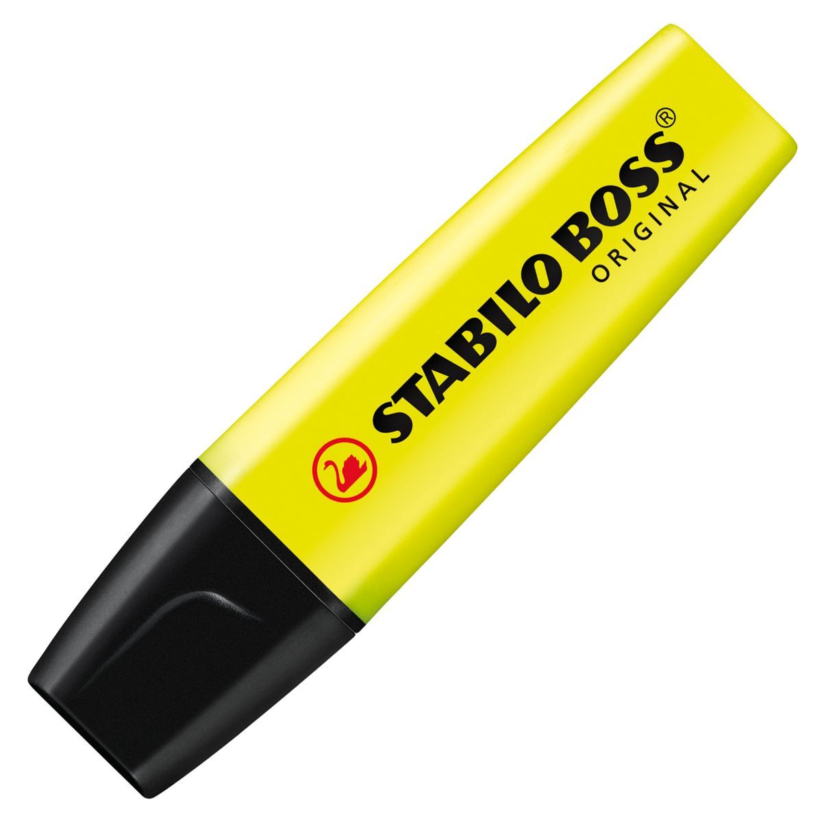 Textmarker - STABILO BOSS ORIGINAL - 4er Pack - gelb, orange, grün, pink