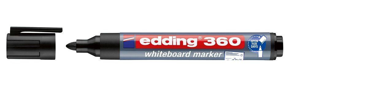 360 Boardmarker - nachfüllbar, 1,5 - 3mm, schwarz