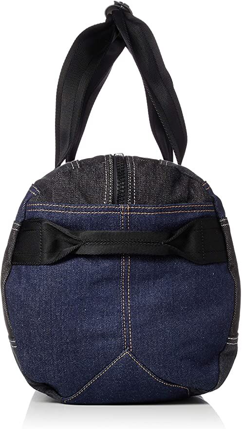 Tasche - Travel Bag 'THISBAGISNOTATOY / D-THISBAG X06093', Schwarz / Blau Denim