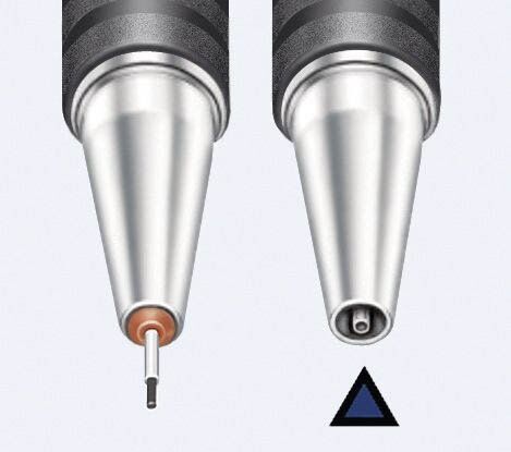 Druckbleistift Mars® micro - 0,9 mm, B, blau