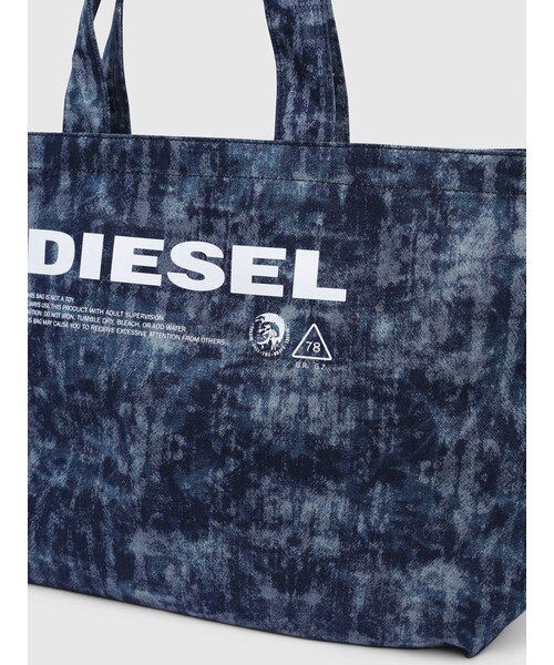 Tasche - Shopping Bag 'THISBAGISNOTATOY / D-THISBAG X05897', Blau Denim