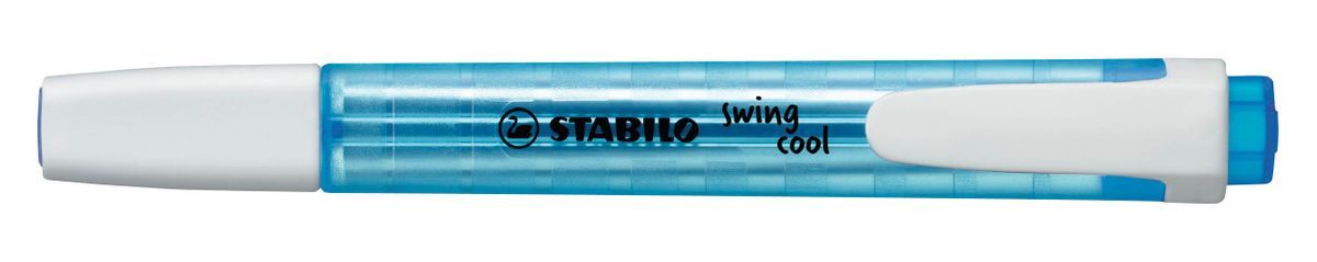 Textmarker - STABILO swing cool - Einzelstift - blau