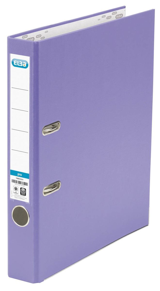 Ordner smart Pro (PP/Papier) - A4, 50 mm, violett
