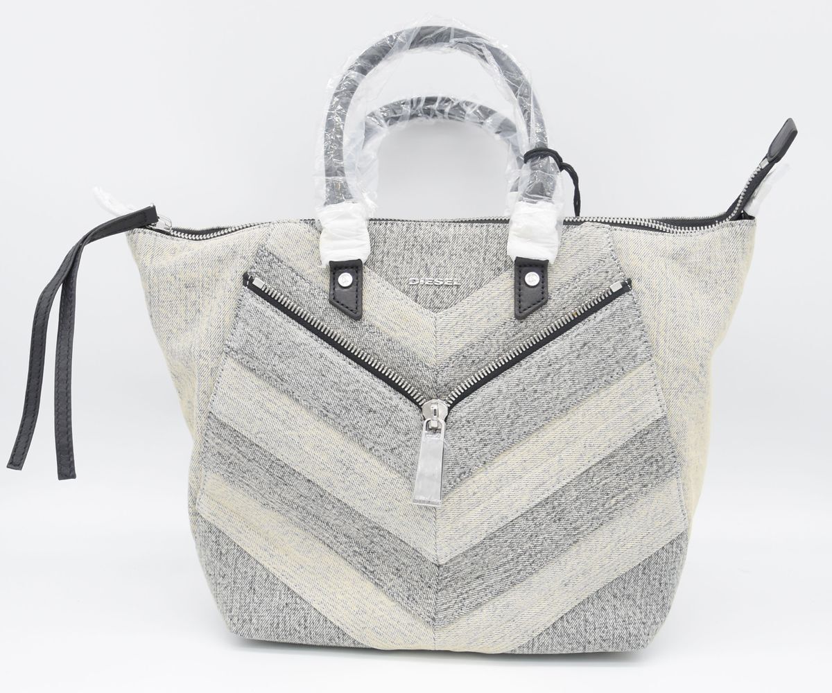 Tasche - Shopping Bag 'LE-ZIPPER / LE-NINNA X04827', Grau Denim