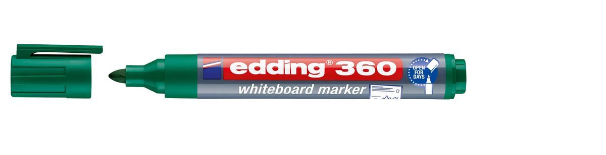 360 Boardmarker - nachfüllbar, 1,5 - 3mm, grün