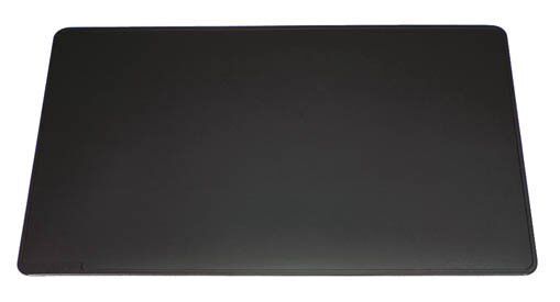 Schreibunterlage mit Dekorrille - PVC, 650 x 520 mm, 2 mm, schwarz