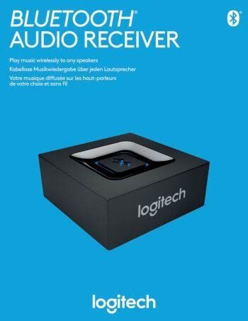 Bluetooth-Audioempfänger Adapter schwarz