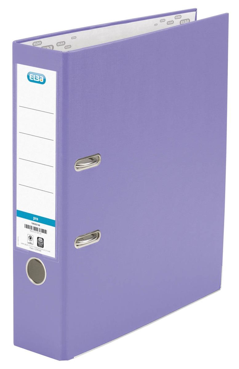 Ordner smart Pro (PP/Papier) - A4, 80 mm, violett