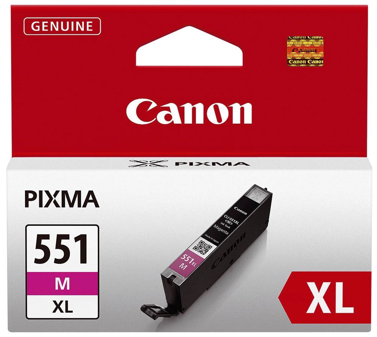 Original Canon Tintenpatrone magenta (6445B001,CLI-551MXL)