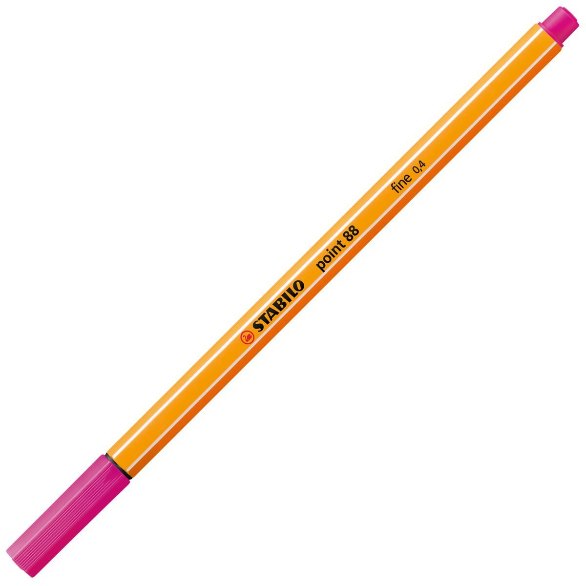 Fineliner - STABILO point 88 - Einzelstift - pink
